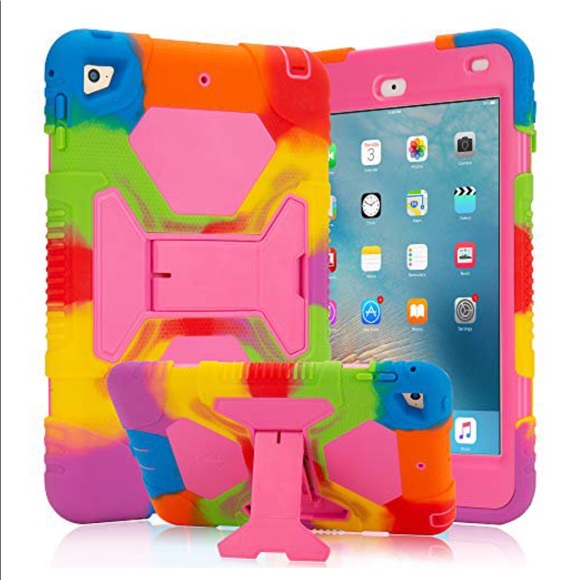 Airguard tablet iPad cover android fire durable cover kickstand & pen holder - Picture 2 of 15